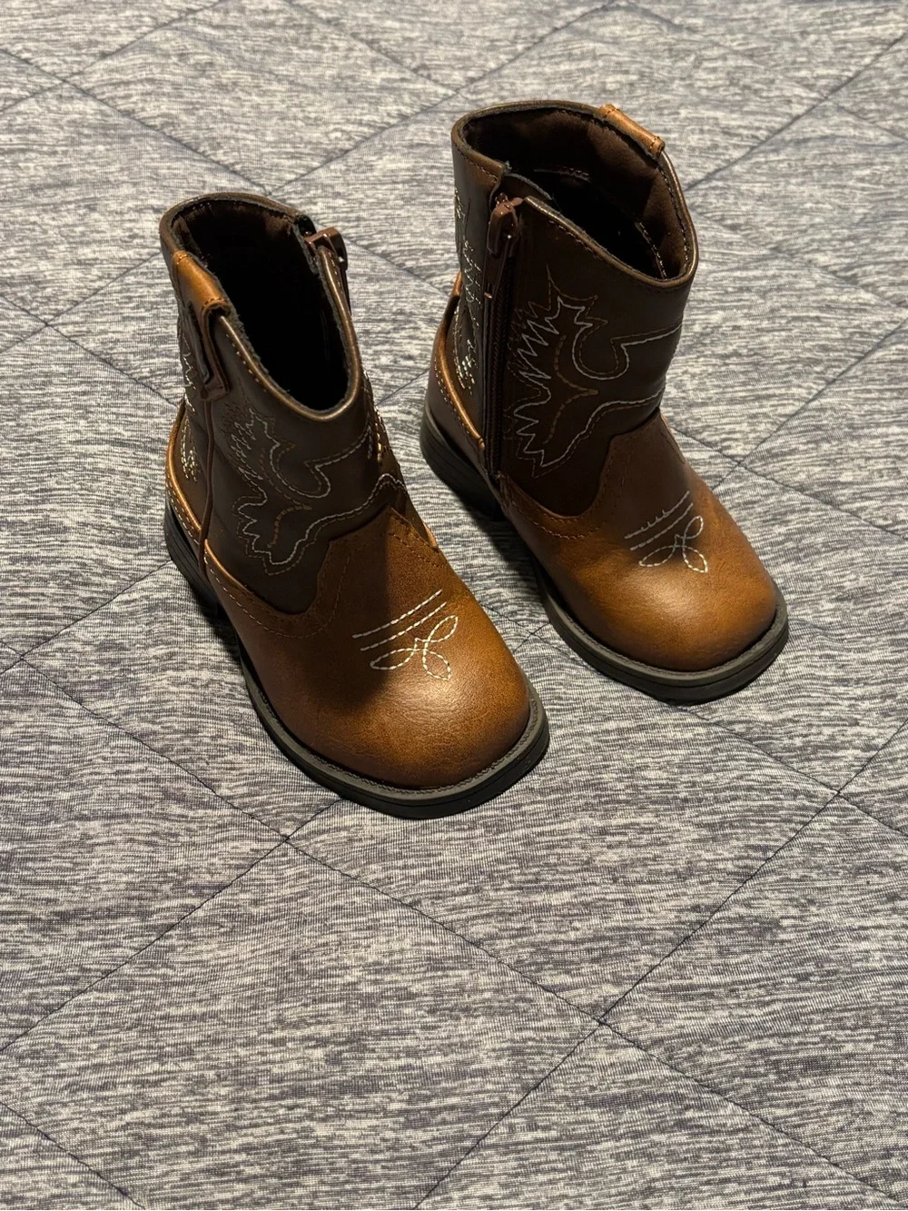 Kids Brown Cowboy Boots - Classic Western Style
